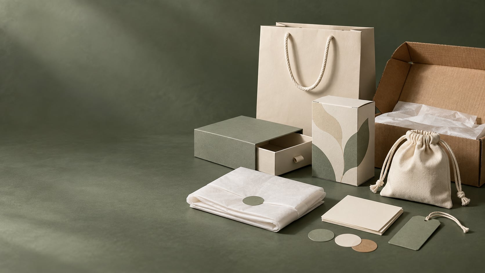 Custom Packaging from 500 Pieces packaging concept