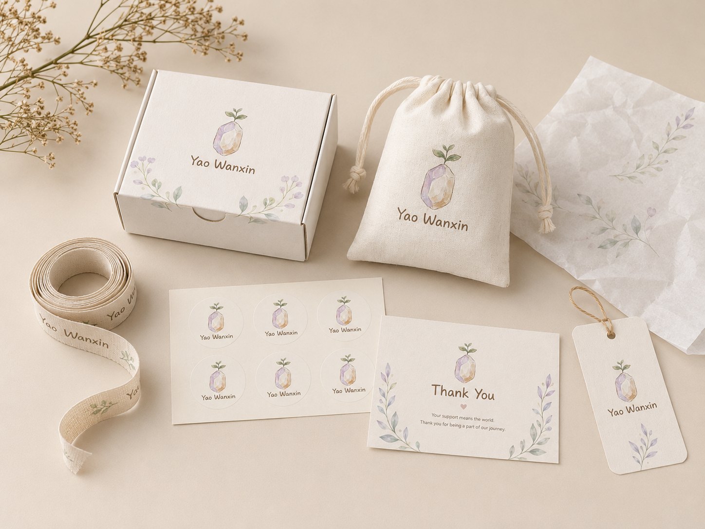 Custom Packaging from 500 Pieces packaging concept